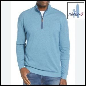Johnnie O Sully 1/4 Zip Pullover in Jade. Size XL.